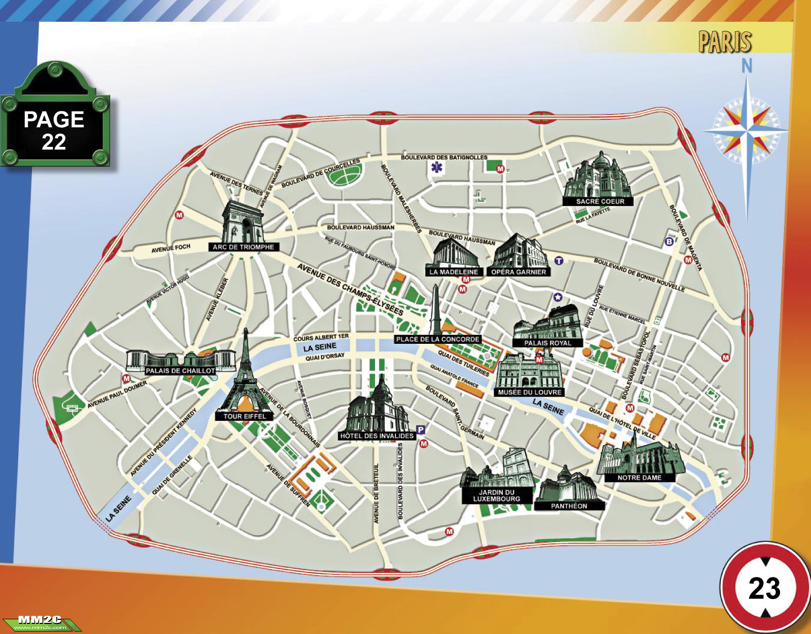 hiparis offline map of paris france